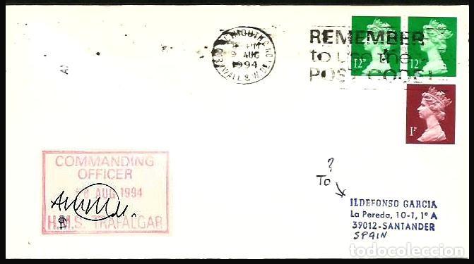 Selos: GRAN BRETA&Ntilde;A 1994 SUBMARINO NUCLEAR HMS TRAFALGAR FIRMADO