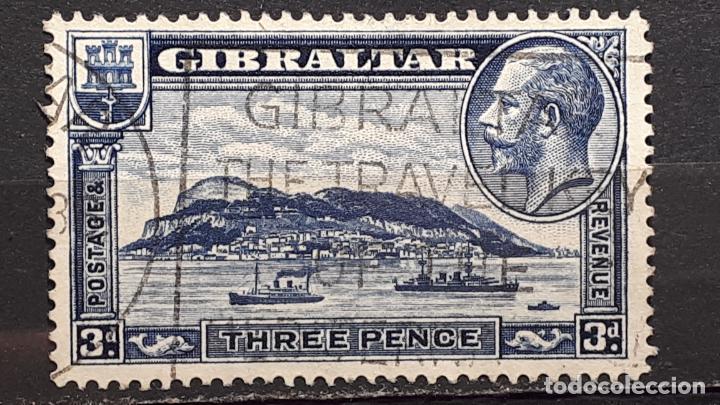 Sellos: GIBRALTAR &deg;. A&Ntilde;O 1933 YVERT 94A - Foto 1
