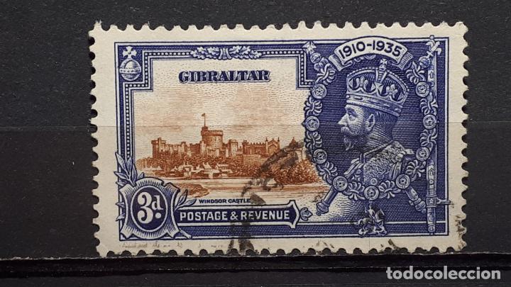 Sellos: GIBRALTAR &deg;. A&Ntilde;O 1935. YVERT 96 - Foto 1