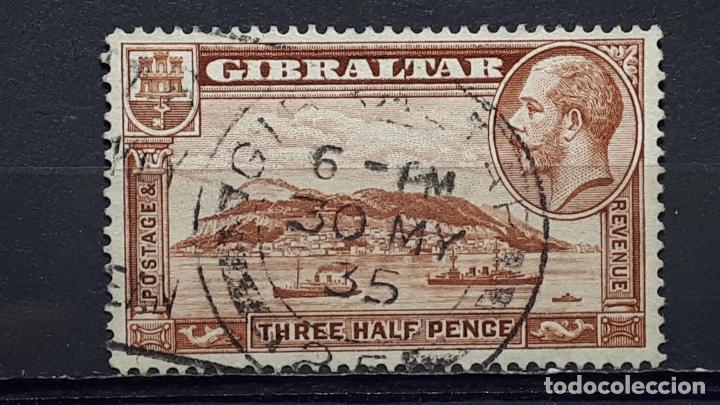Sellos: GIBRALTAR . A&Ntilde;O 1931-33 &deg;. YVERT 92A - Foto 1