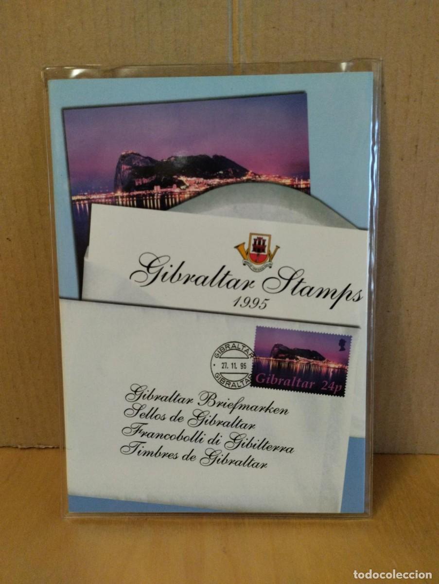 Sellos: GIBRALTAR ----- CARPETA ANUAL 1995 - Foto 1