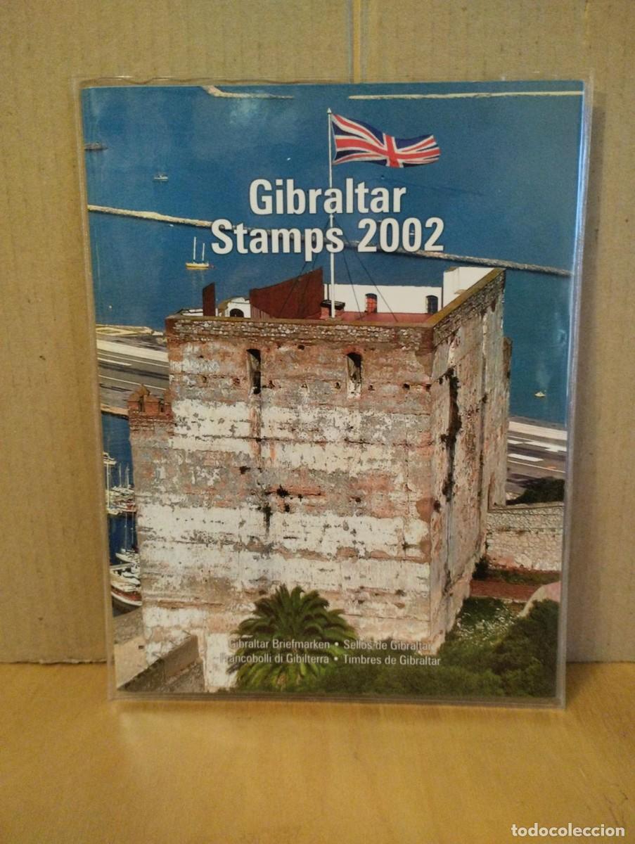 Sellos: GIBRALTAR ----- CARPETA ANUAL 2002 - Foto 1