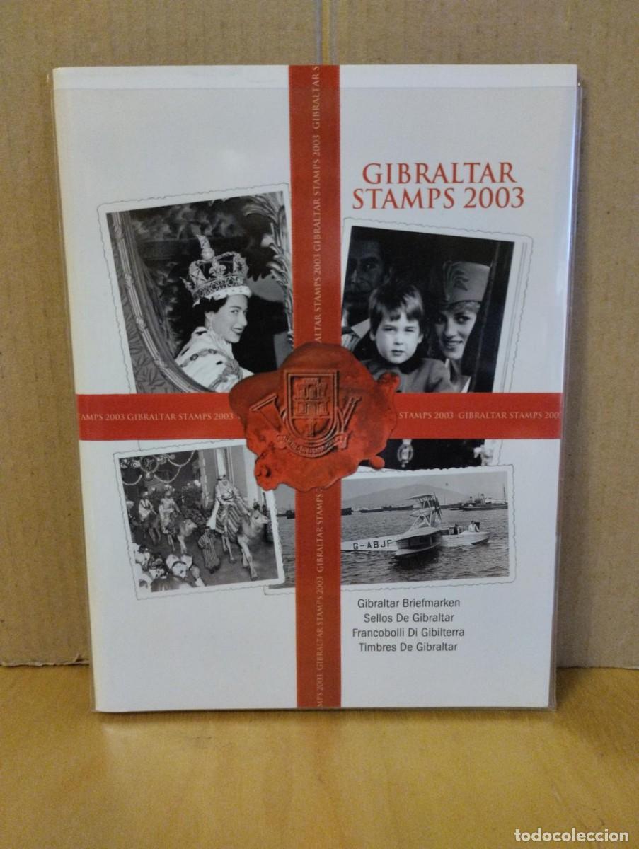 Sellos: GIBRALTAR ----- CARPETA ANUAL 2003 - Foto 1