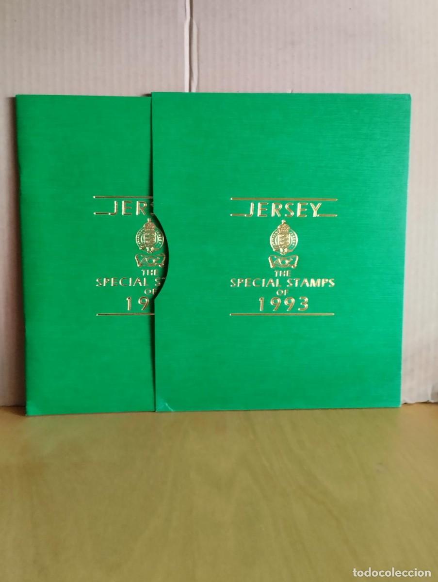 Sellos: JERSEY ---- CARPETA ANUAL 1993 - Foto 1
