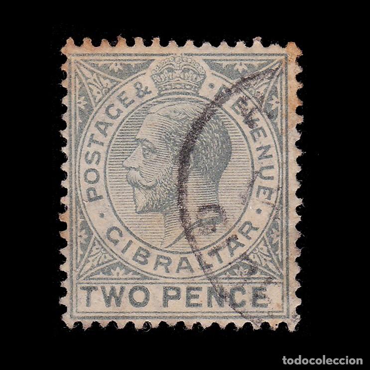 Selos: GIBRALTAR.1912/24.GV.2d.SG 78.USED.Mult Crown CA.