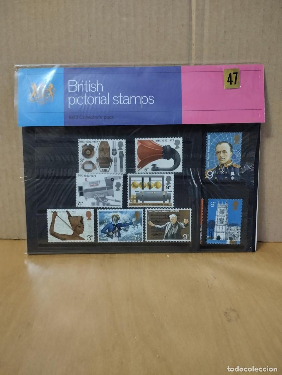 Sellos: ROYAL MAIL STAMPS YEAR PACK --- 1972 - Foto 1