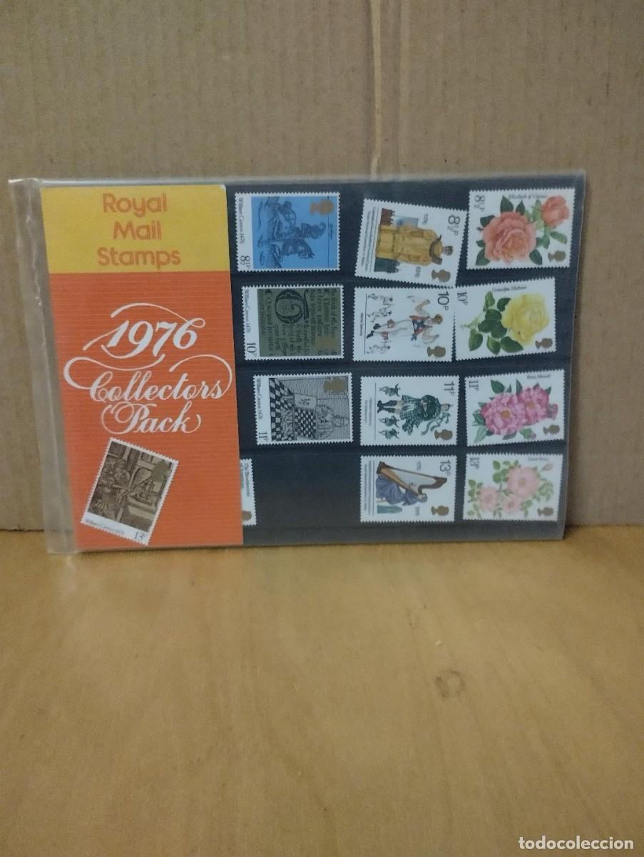 Sellos: ROYAL MAIL STAMPS YEAR PACK --- 1976 - Foto 1