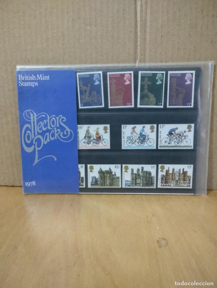 Sellos: ROYAL MAIL STAMPS YEAR PACK --- 1978