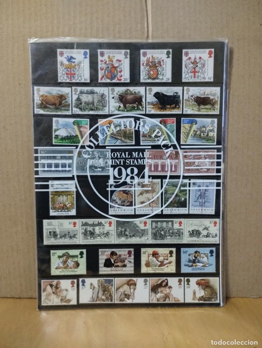 Sellos: ROYAL MAIL STAMPS YEAR PACK --- 1984 - Foto 1