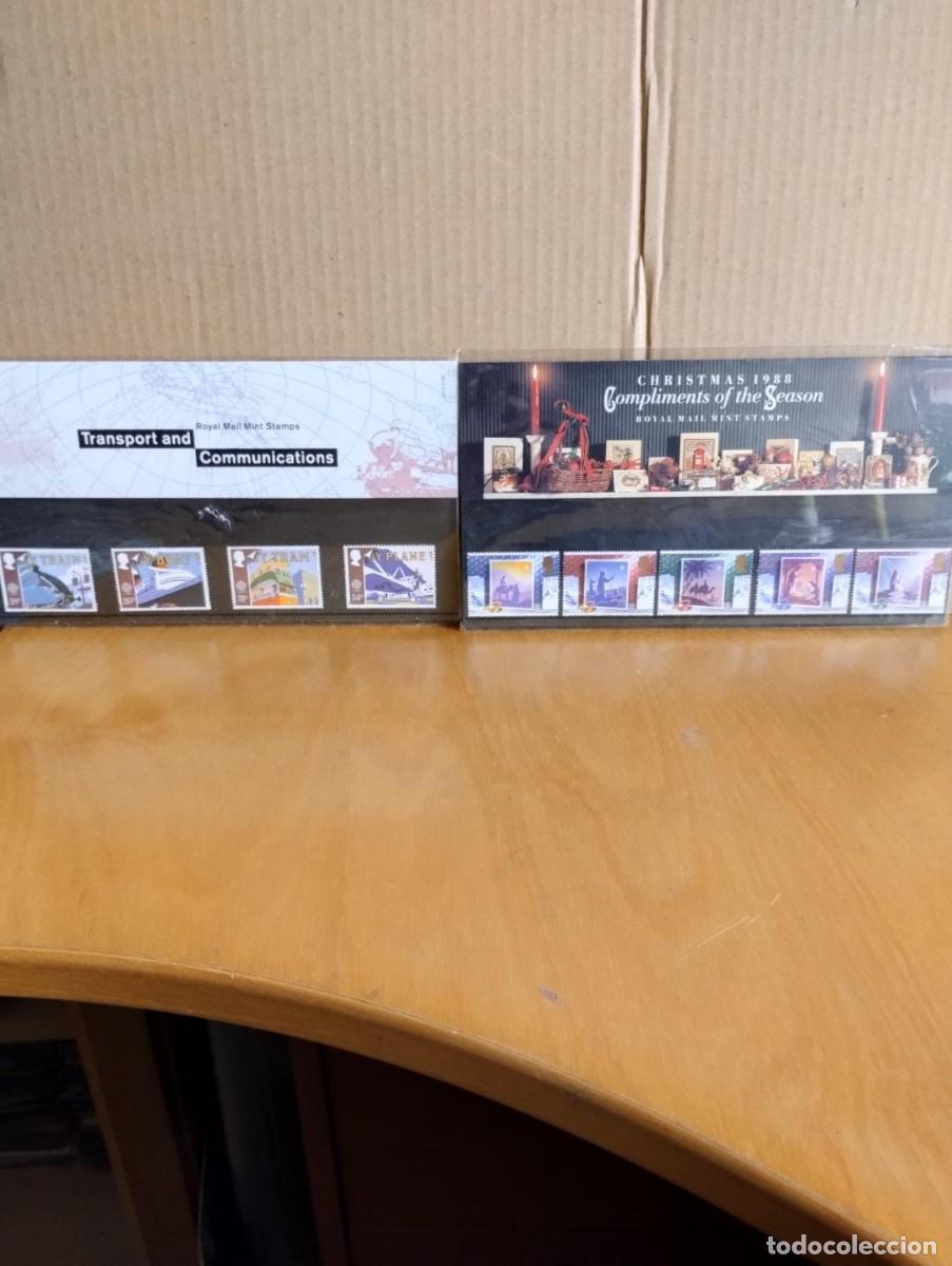 Briefmarken: ROYAL MAIL PRESENTATION STAMPS X 8 --- 1988