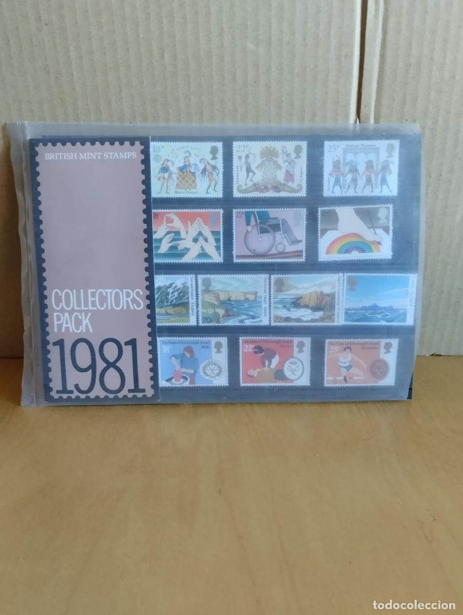Sellos: ROYAL MAIL STAMPS YEAR PACK --- 1981 - Foto 1