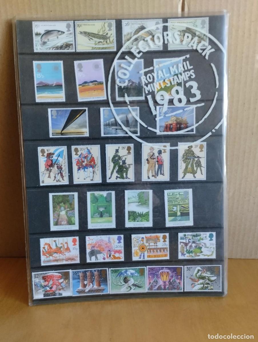 Sellos: ROYAL MAIL STAMPS YEAR PACK --- 1983