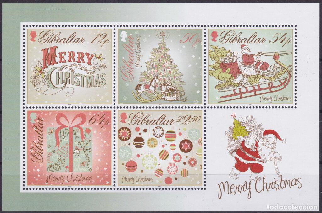 Sellos: Gibraltar 2013 Navidad Navidad MNH - Foto 1