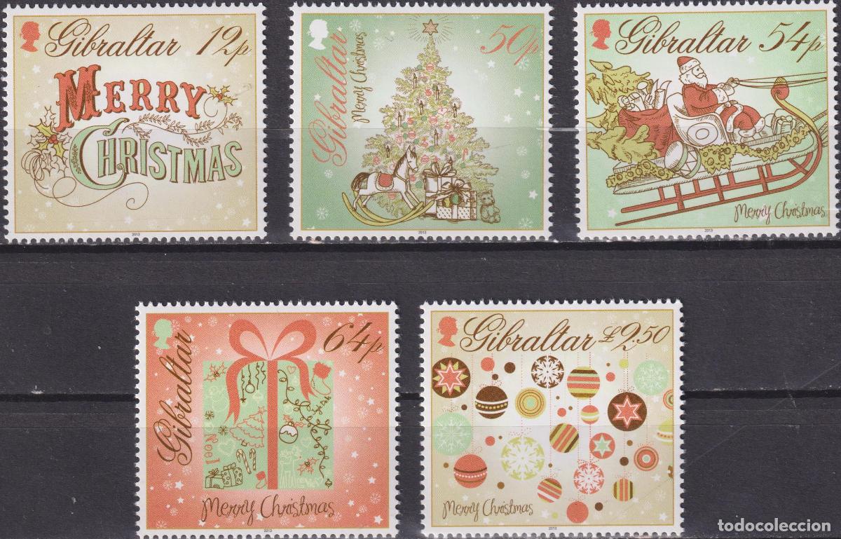 Sellos: Gibraltar 2013 Navidad Navidad MNH - Foto 1