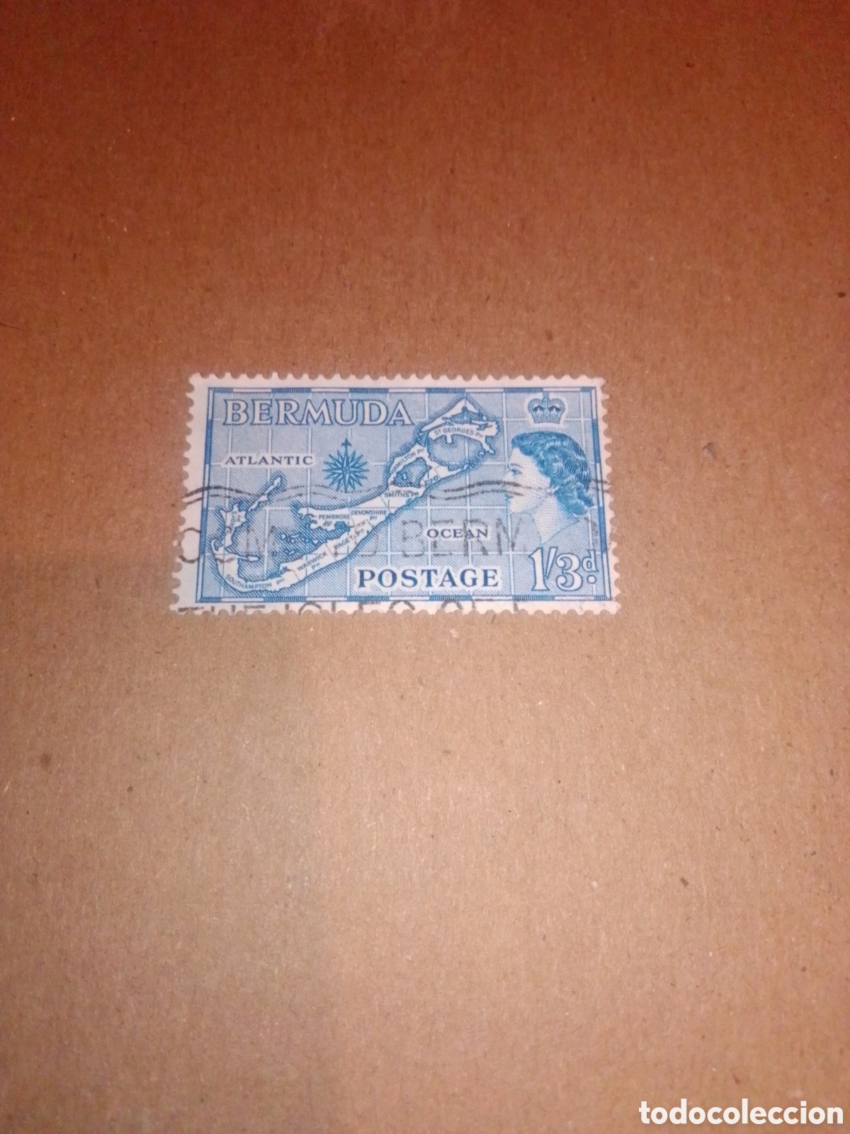 Sellos: Bermuda Isabel II 1953