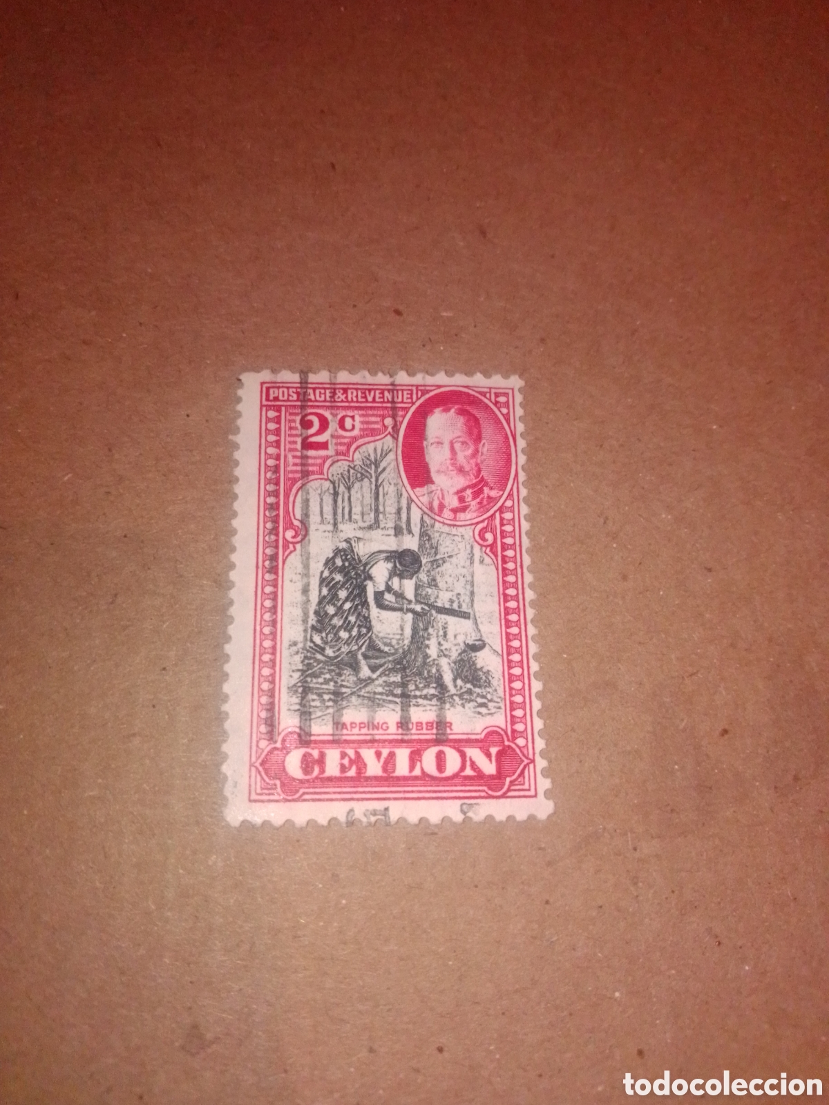 Sellos: Ceil&aacute;n Ceylon Jorge V - Foto 1