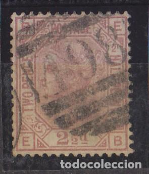Sellos: GRAN BRETA&Ntilde;A- 0 55 - 1875.- - Foto 1