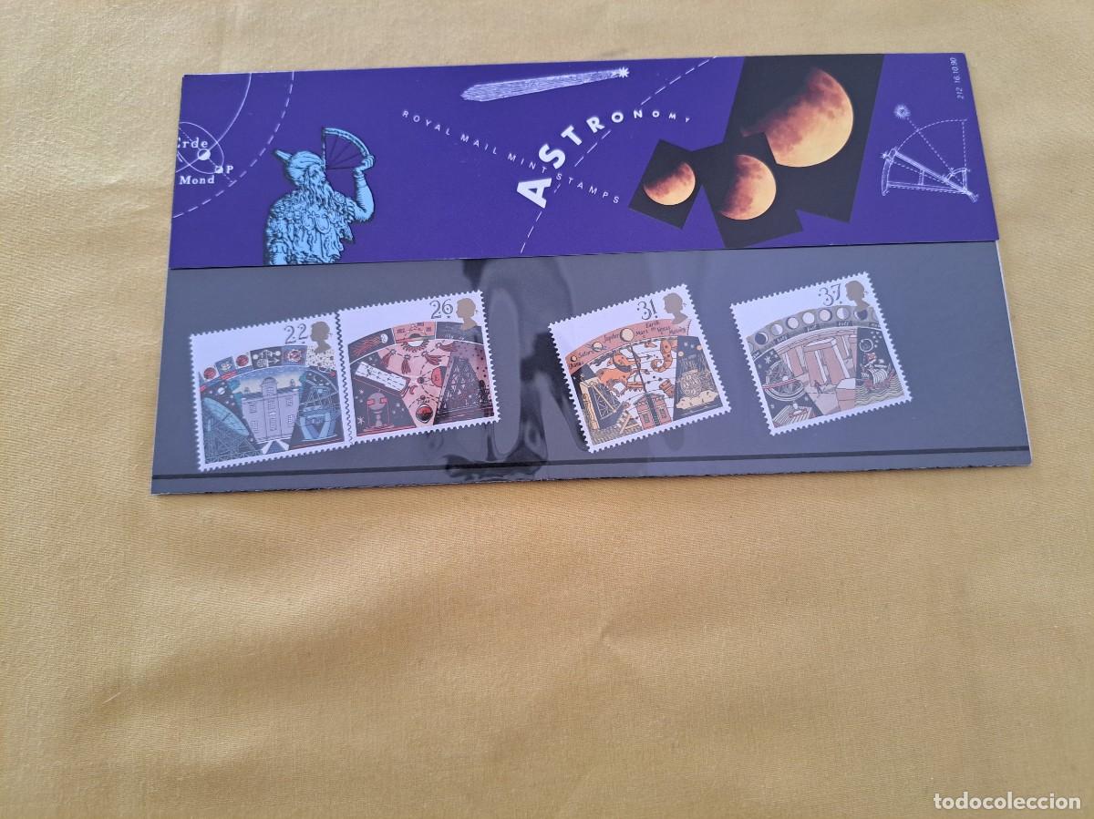 Selos: SERIE 4 SELLOS ROYAL MAIL MINT STAMPS ASTRONOMY