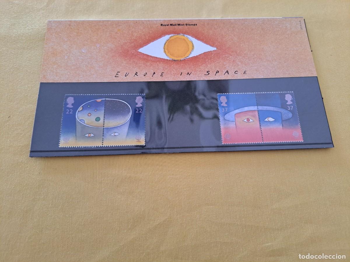 Timbres: SERIE 4 SELLOS ROYAL MAIL MINT STAMPS EUROPE IN SPACE