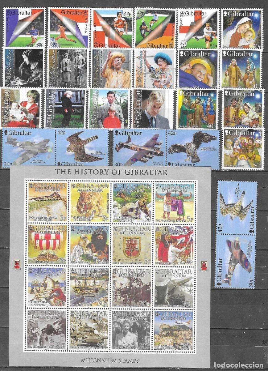 Sellos: SELLOS** DE GIBRALTAR 2000 - Foto 1