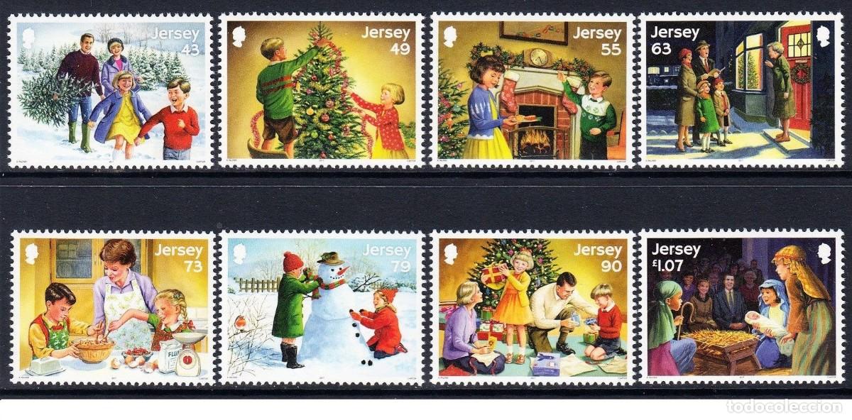Sellos: Jersey 2017 - Christmas stamp set mnh** - Foto 1