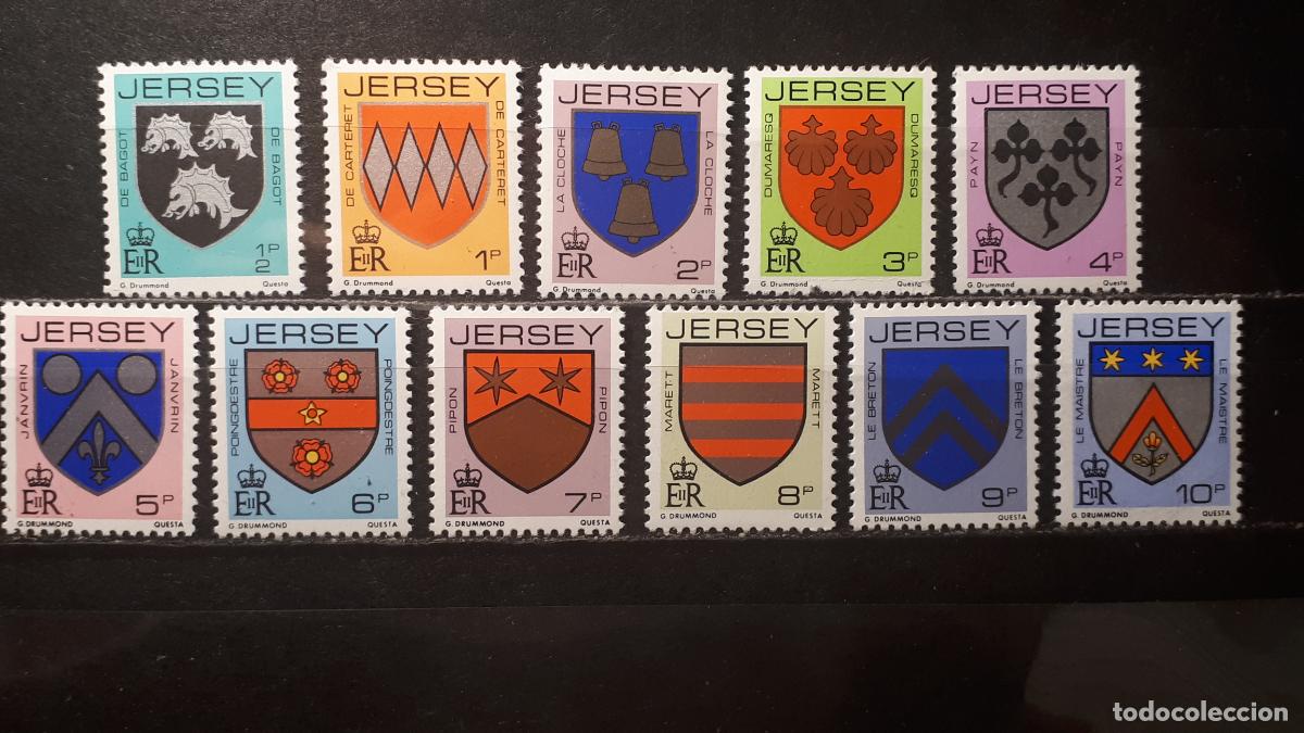 Sellos: JERSEY . **. A&Ntilde;O 1981. YVERT 236/46 - Foto 1