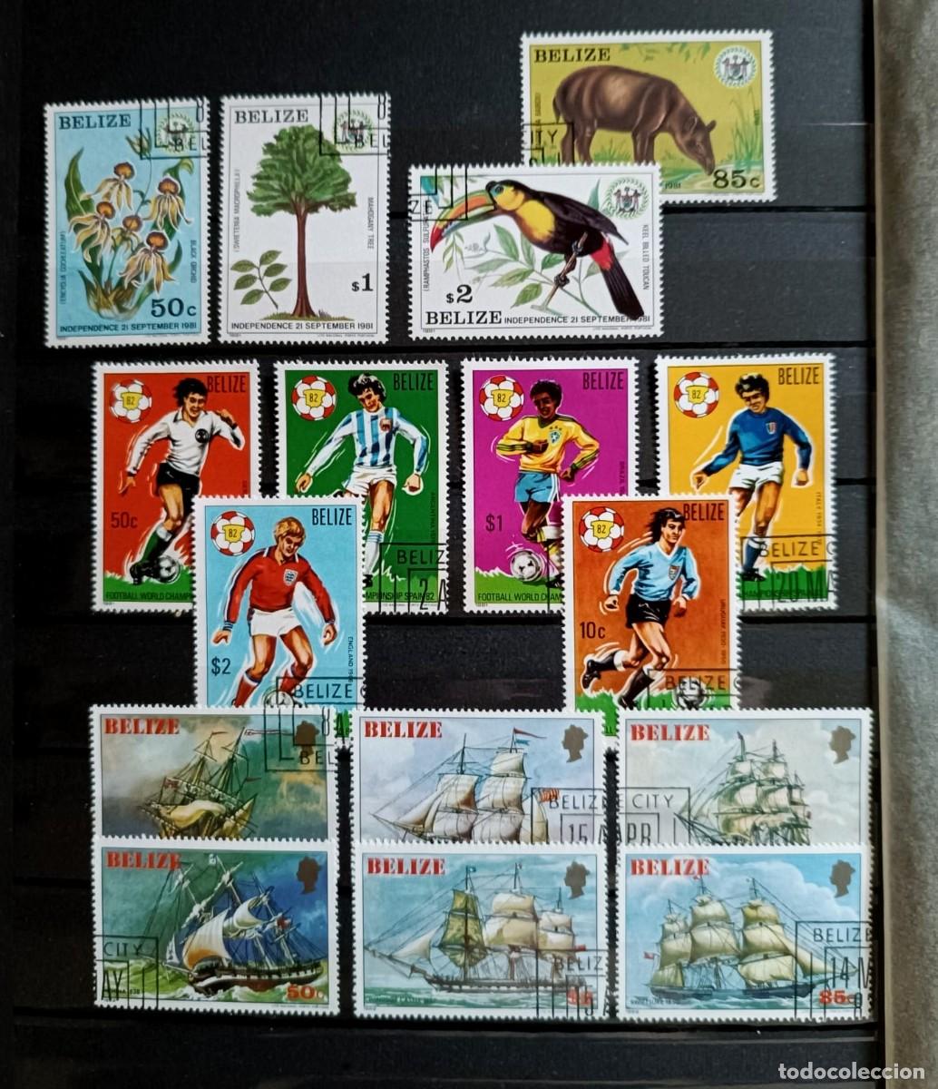 Sellos: Belize,Cayos Belize y British Honduras
