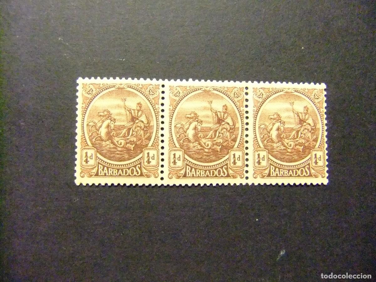 Selos: 49 BARBADOS 1921 1924 / SERIE COURANTE ( Sceau ) / YVERT 132 MH fil. mult.