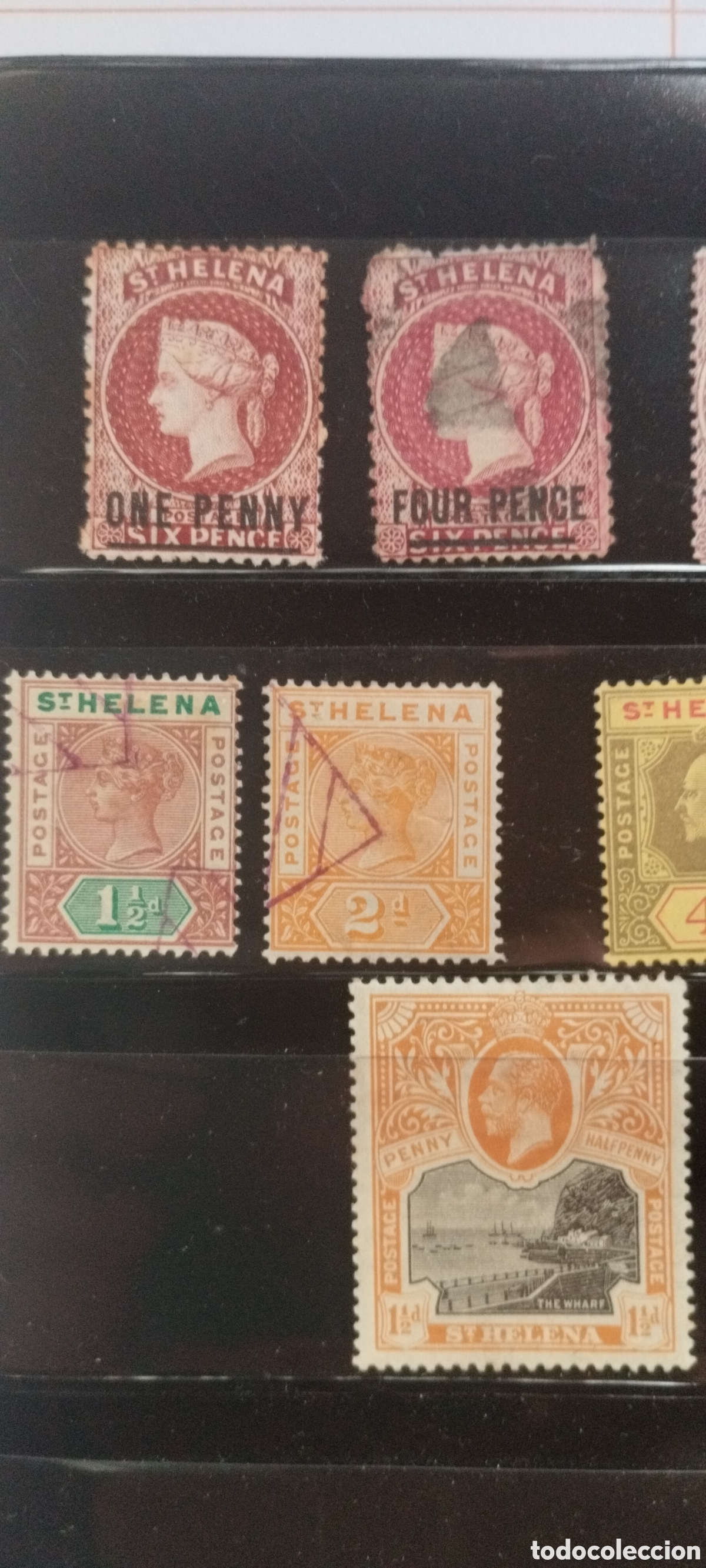 Sellos: Lote de Sellos St Helena - Foto 2
