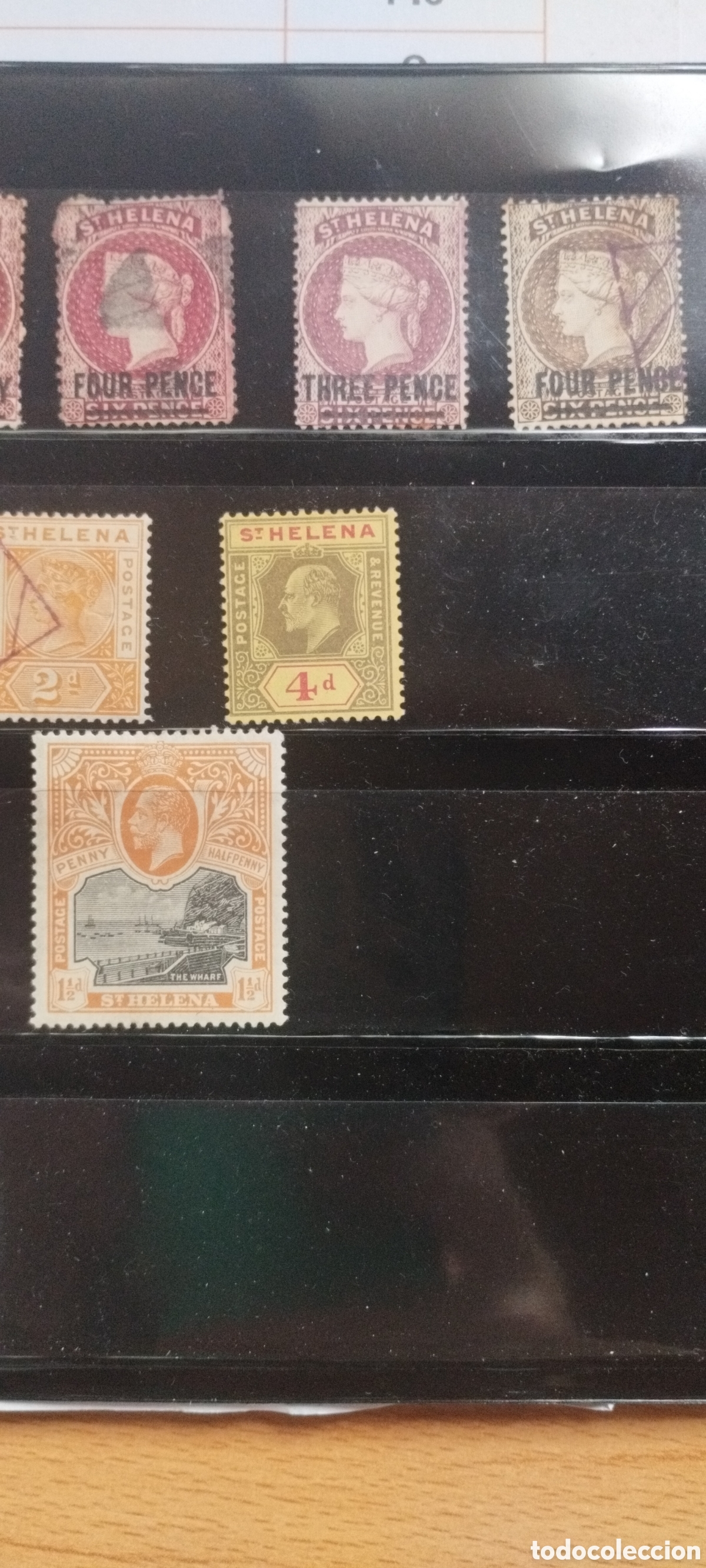 Sellos: Lote de Sellos St Helena - Foto 3