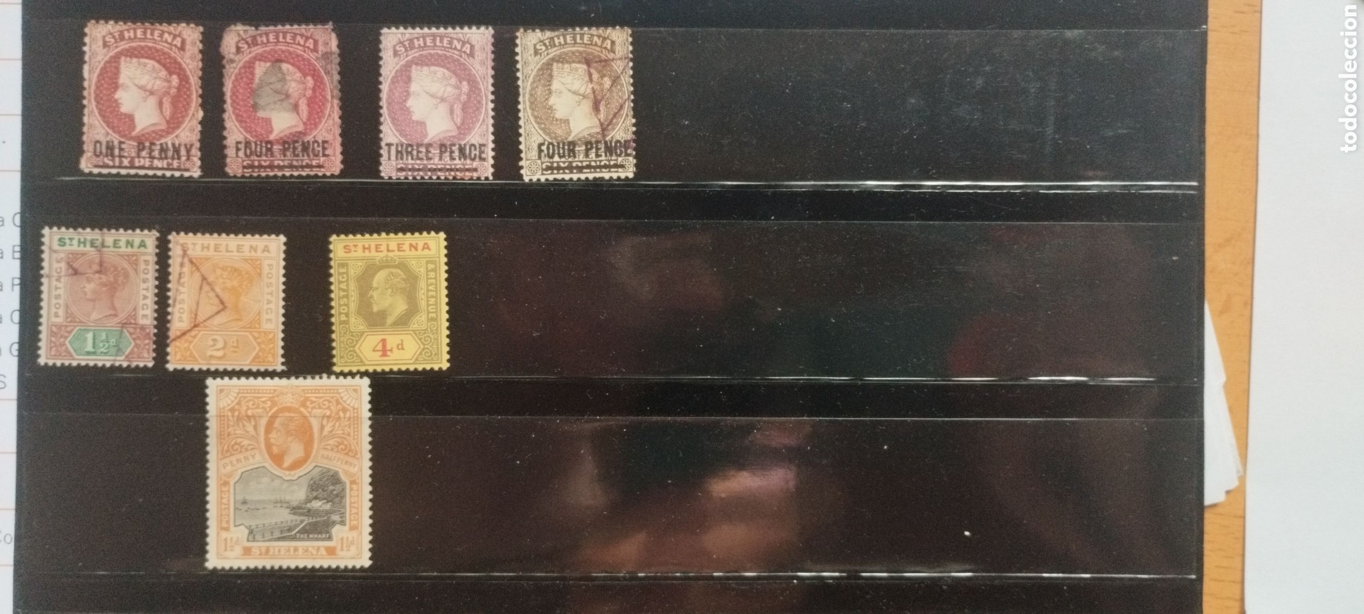 Sellos: Lote de Sellos St Helena - Foto 1