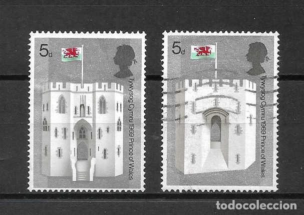 Sellos: Castillos de Gran Breta&ntilde;a del a&ntilde;o 1969