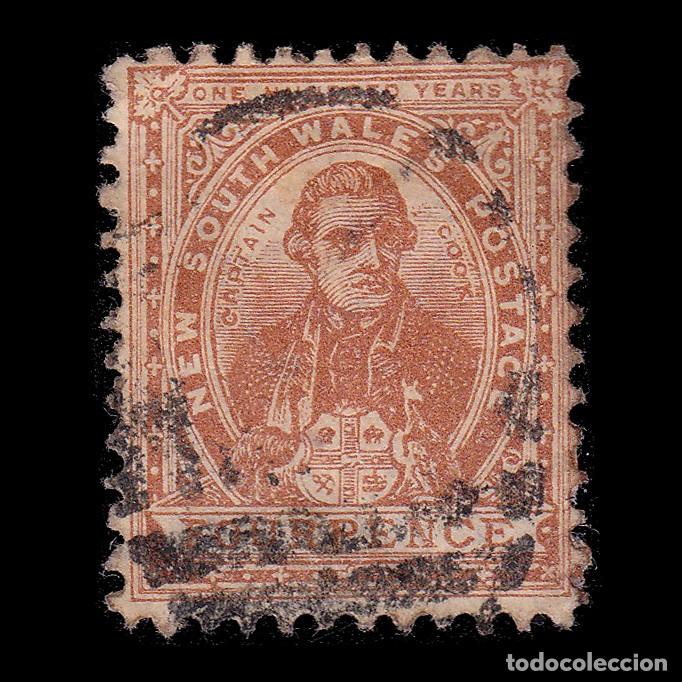Briefmarken: NEW SOUTH WALES AUSTRALIA.1888.4d .USED .SG 255e.