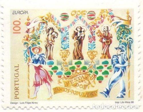 Briefmarken: PORTUGAL. PT 2243. Europa (C.E.P.T.) 1998 - Fiestas y Festivales. (058)