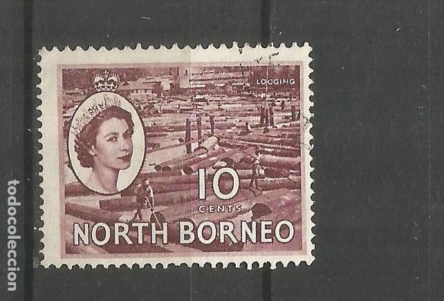 Sellos: BORNEO DEL NORTE PROTECTORADO BRITANICO YVERT NUM. 302 USADO - Foto 1