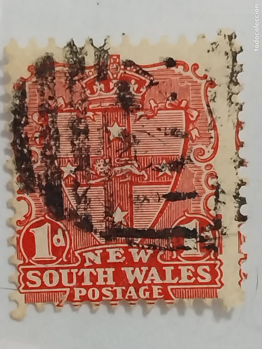 Selos: NEW SOUTH WALES POSTAGE 1D SELLO STAM USED USADO VER FOTOS ORIGINAL