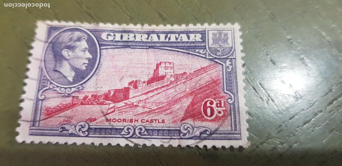 Sellos: GIBRARTAR, SELLO USADO