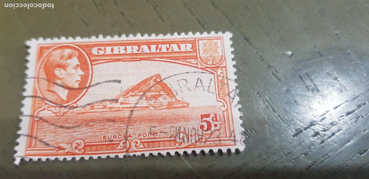 Sellos: GIBRARTAR, SELLO USADO