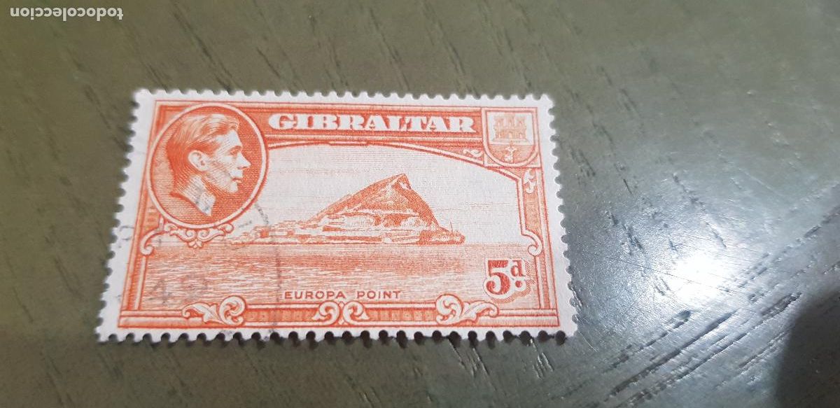 Sellos: GIBRARTAR, SELLO USADO