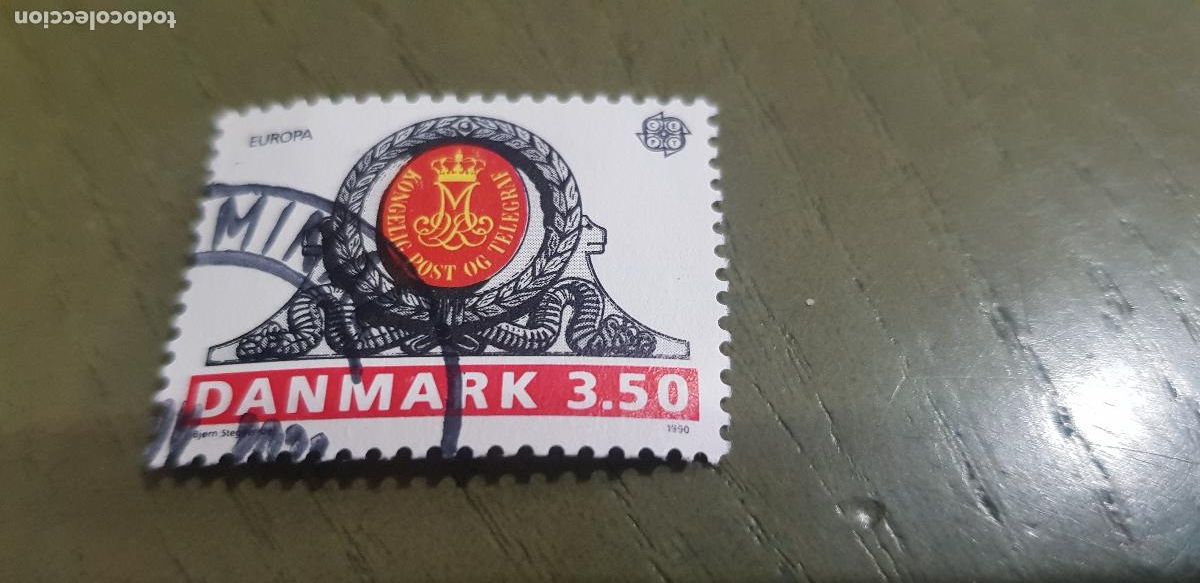 Sellos: DINAMARKA, SELLO USADO - Foto 1