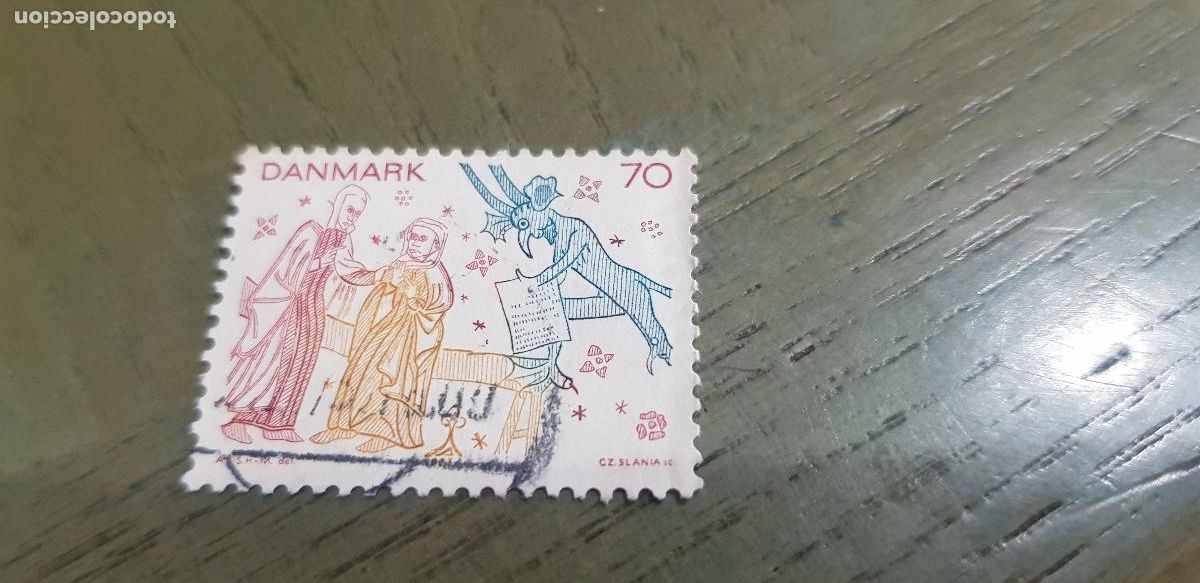 Sellos: DINAMARKA, SELLO USADO - Foto 1
