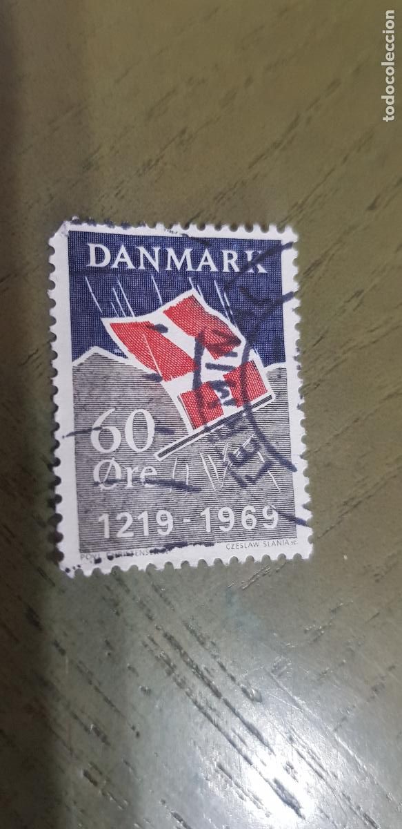 Sellos: DINAMARKA, SELLO USADO - Foto 1