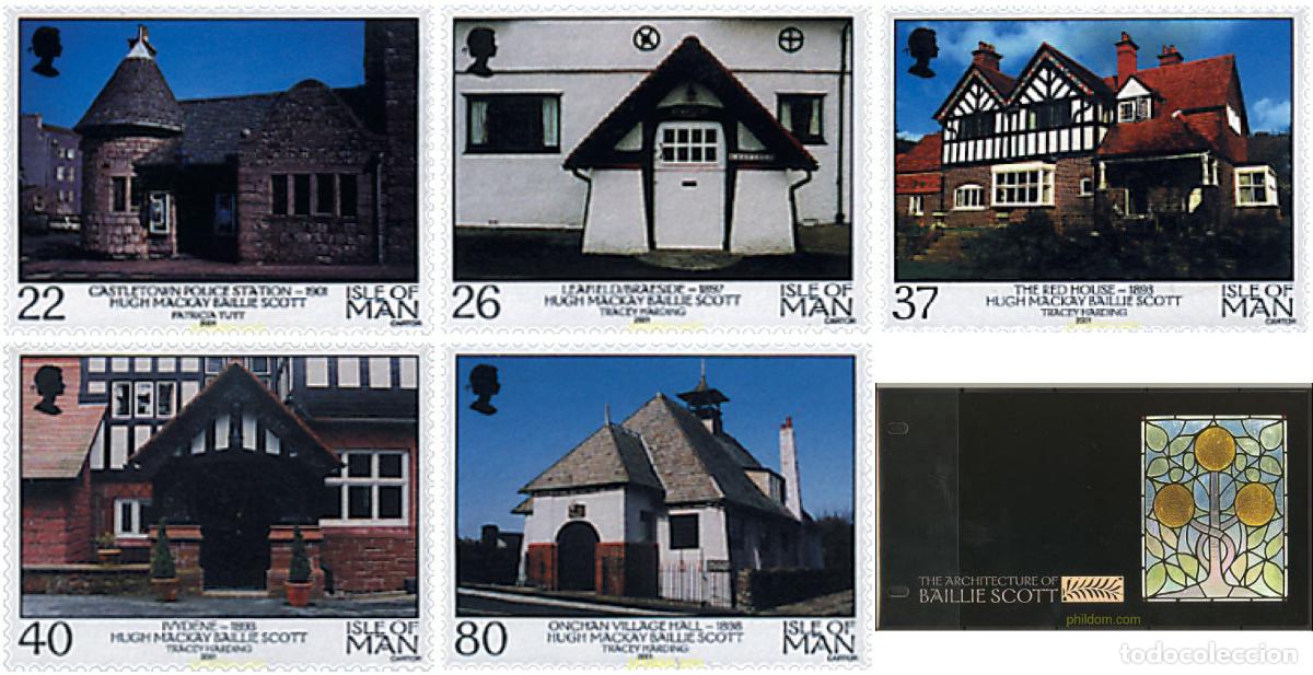 Selos: 222939 MNH MAN 2001 ARQUITECTURA DE BAILLIE SCOTT