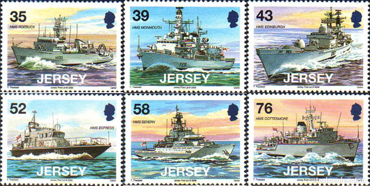 Sellos: 217802 MNH JERSEY 2008 BARCOS - Foto 1