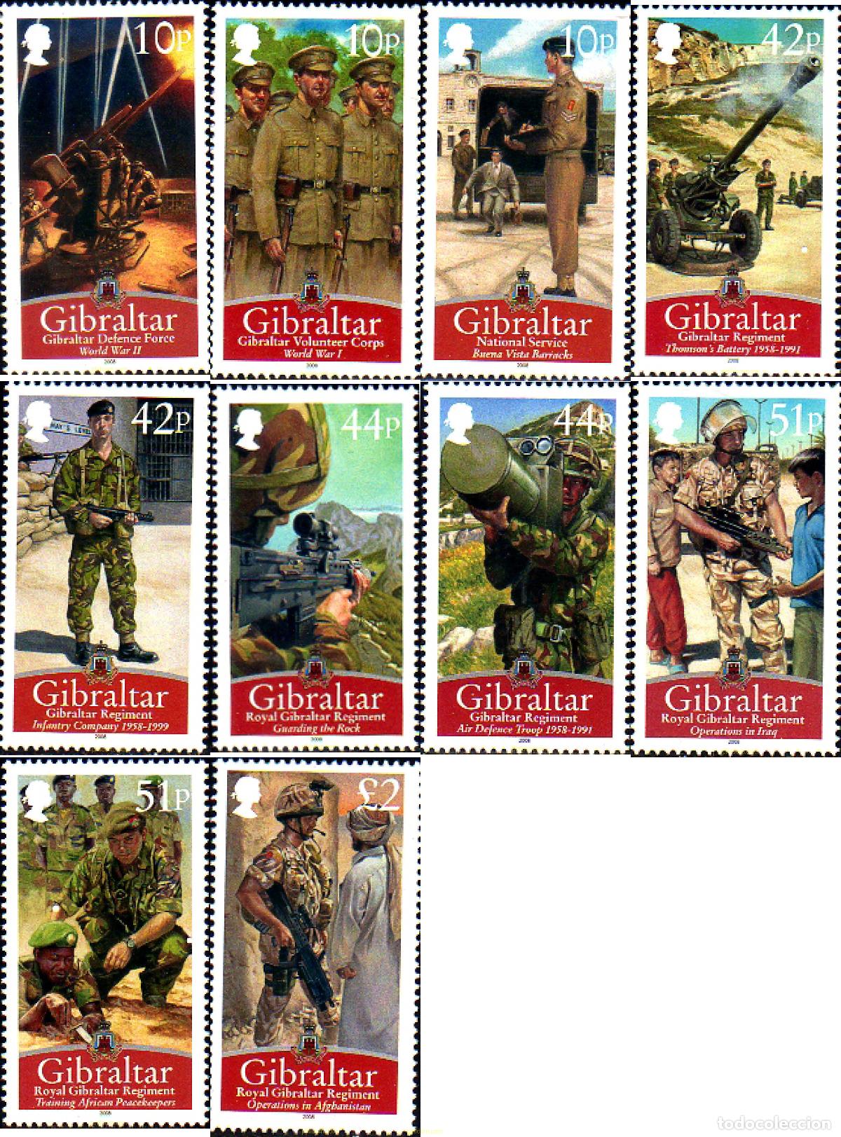 Sellos: 241031 MNH GIBRALTAR 2008 - Foto 1