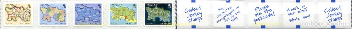 Sellos: 335820 MNH JERSEY 2010 MAPAS DE JERSEY - Foto 1