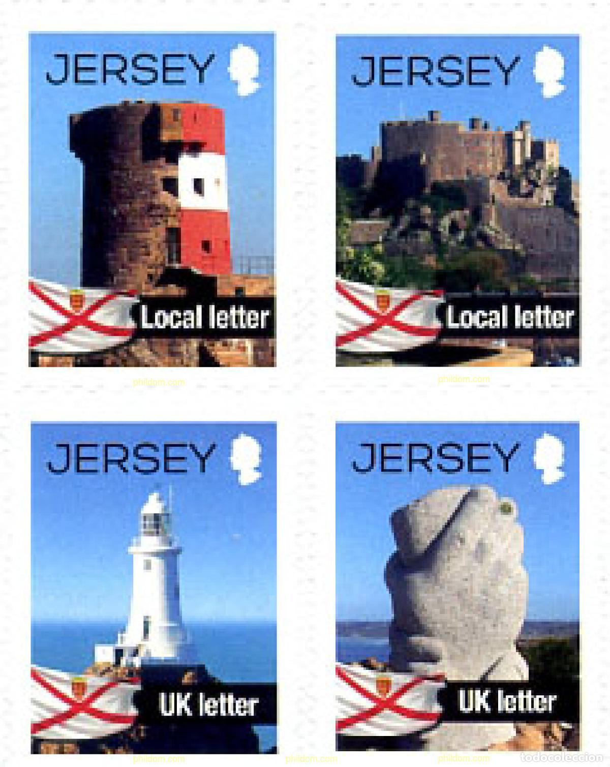 Sellos: 279384 MNH JERSEY 2012 FAROS - Foto 1