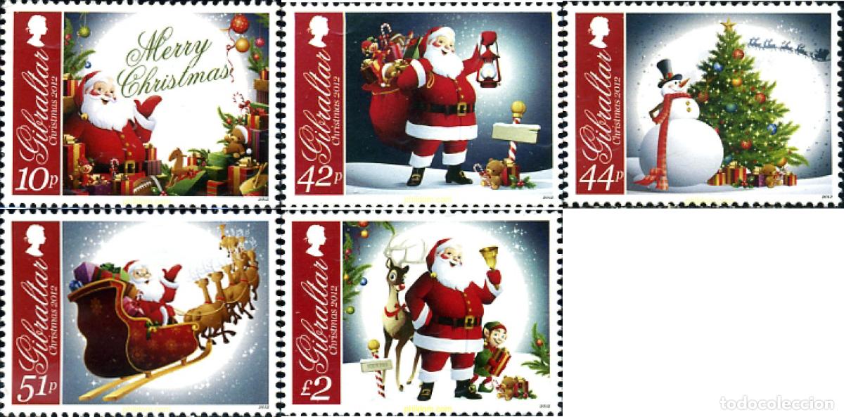 Sellos: 295439 MNH GIBRALTAR 2012 NAVIDAD - Foto 1