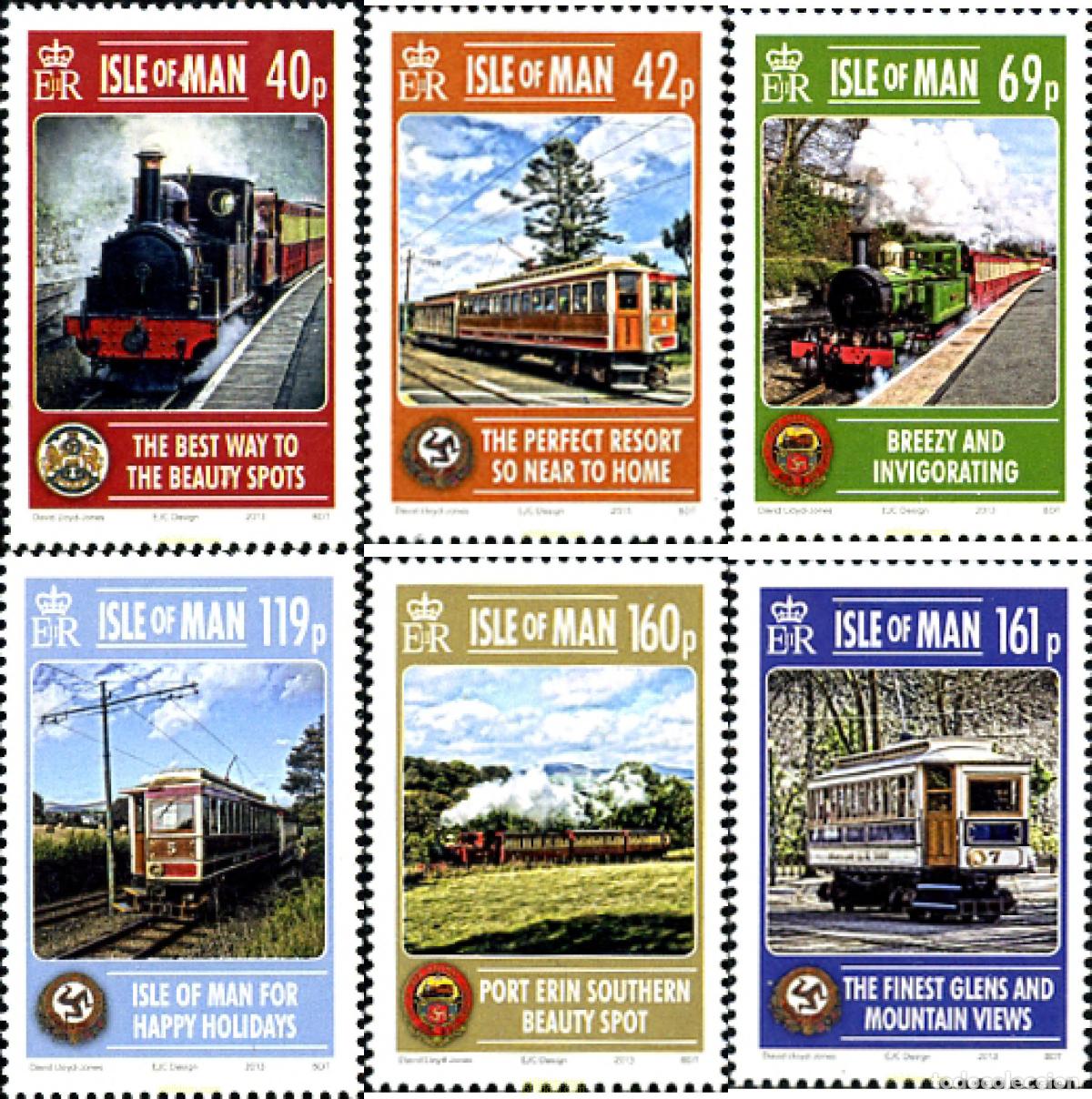 Sellos: 304008 MNH MAN 2013 FERROCARRIL - Foto 1