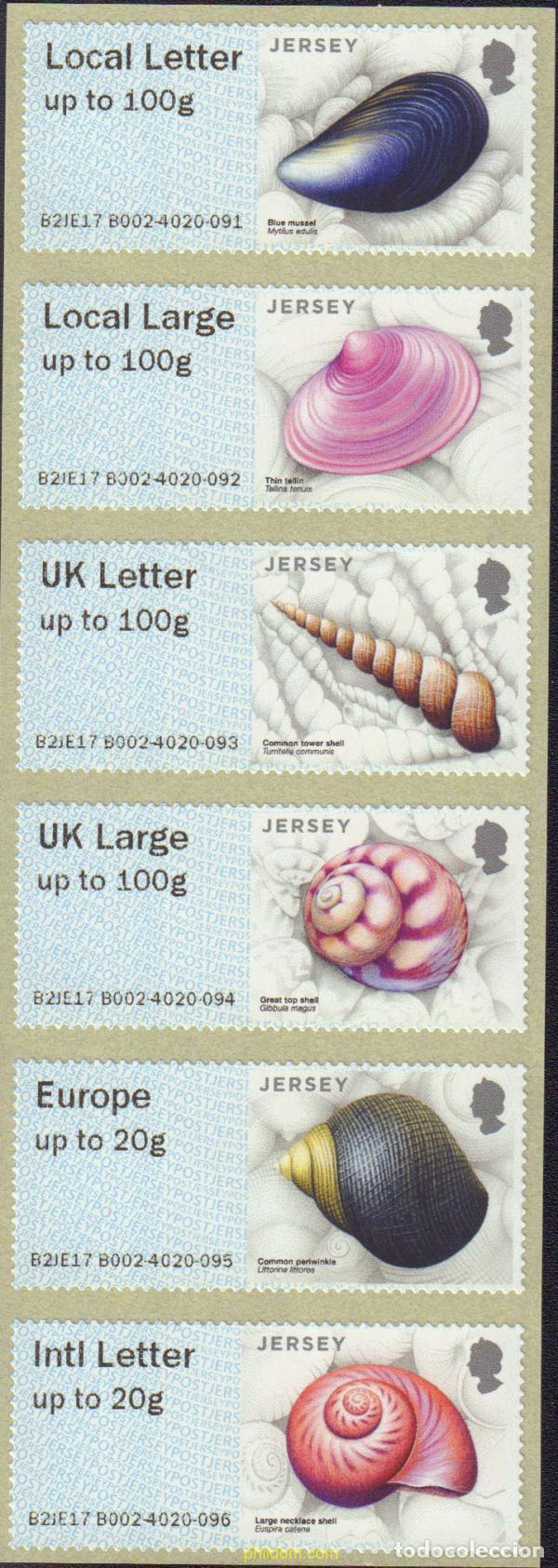 Sellos: 592757 MNH JERSEY 2017 CONCHAS - Foto 1
